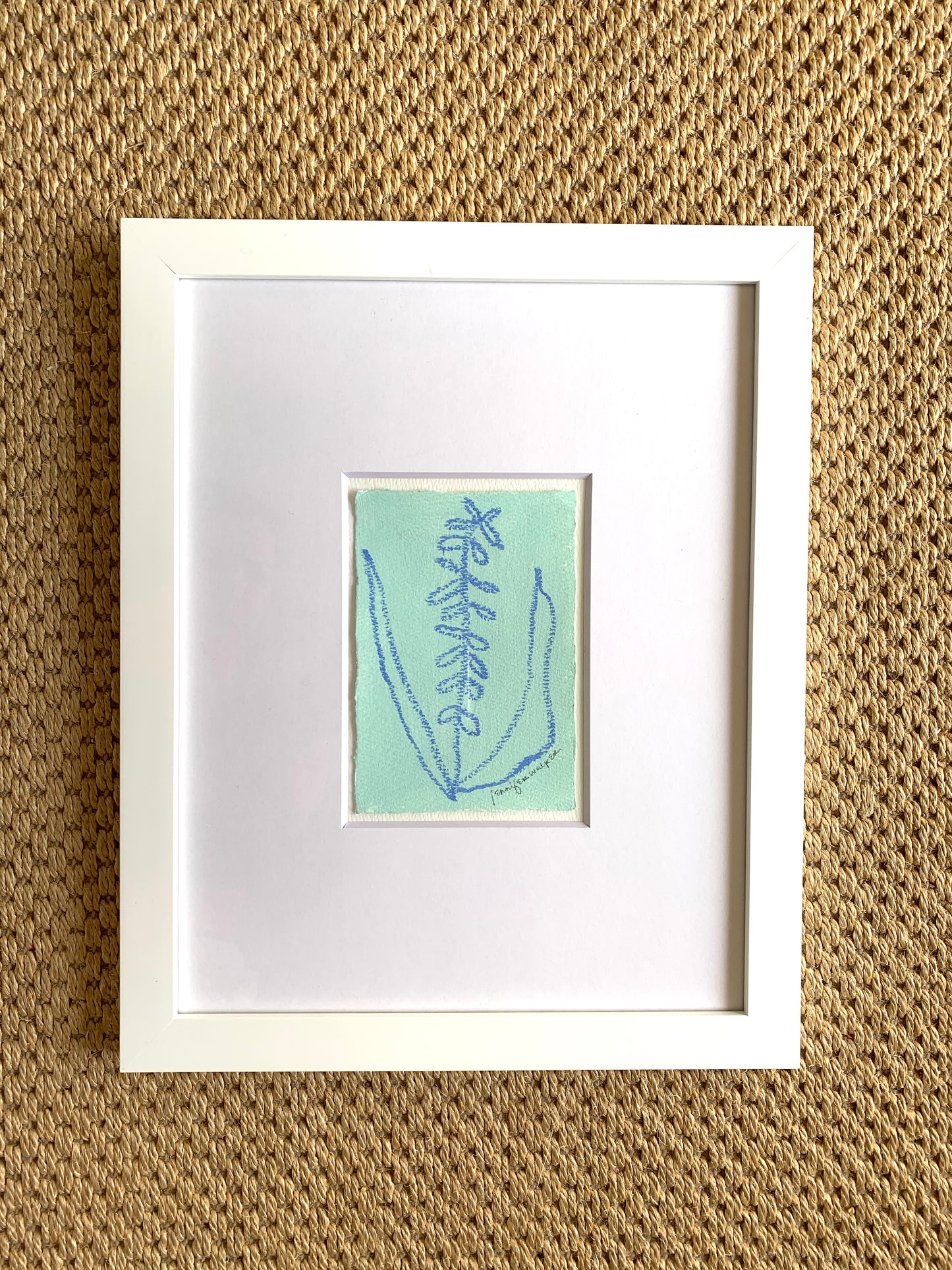 Framed Flower Study No. 3