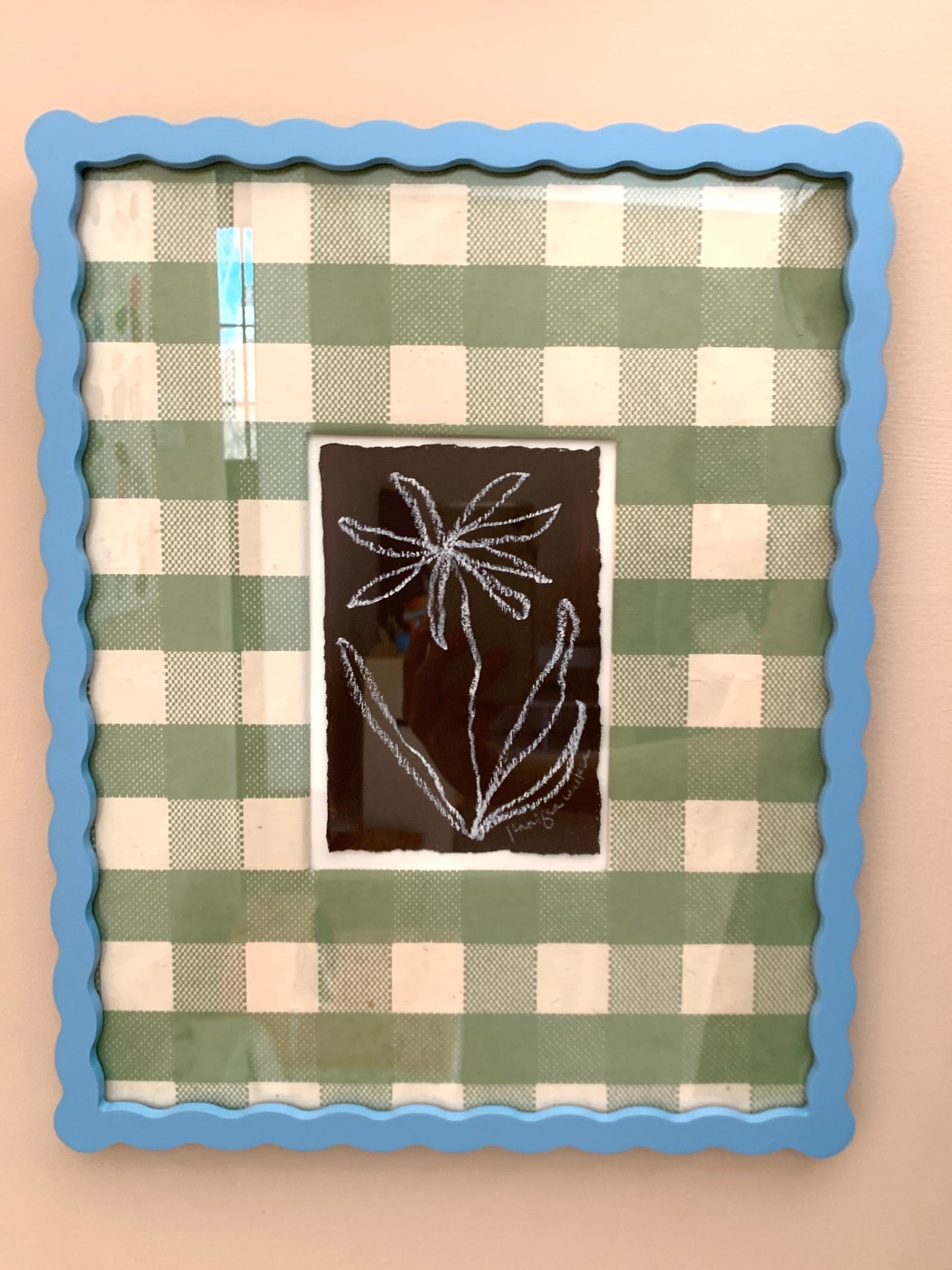 Framed Flower Study No. 6