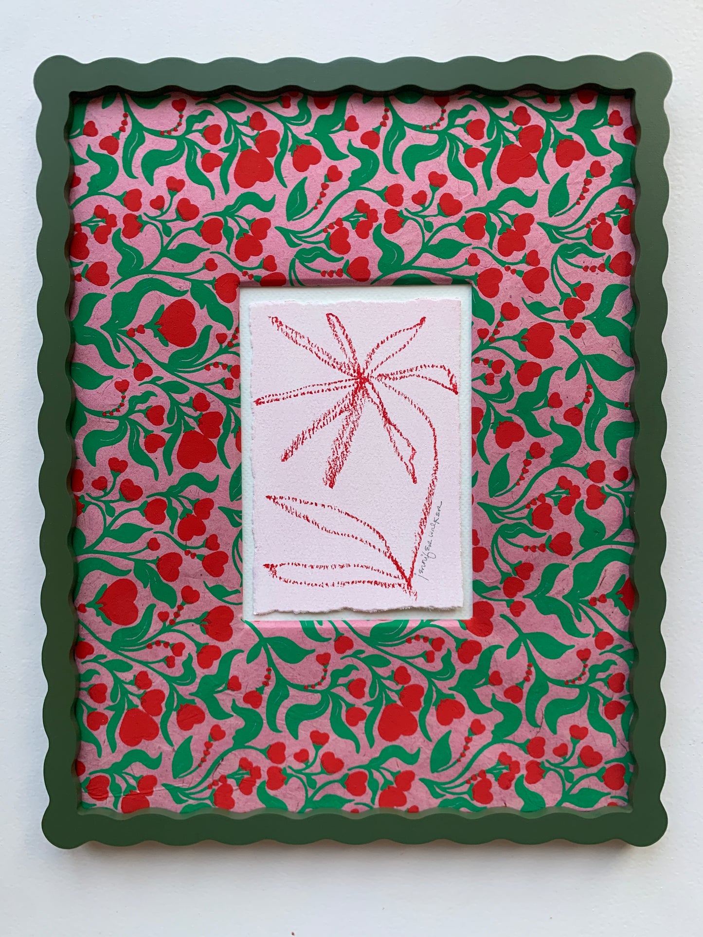 Framed Flower Study No. 12