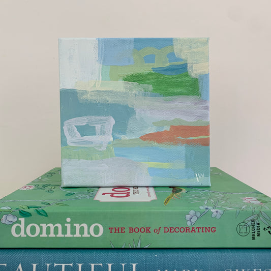 February Workshop: Mini Abstract Canvases
