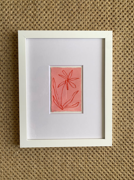 Framed Flower Study No. 1
