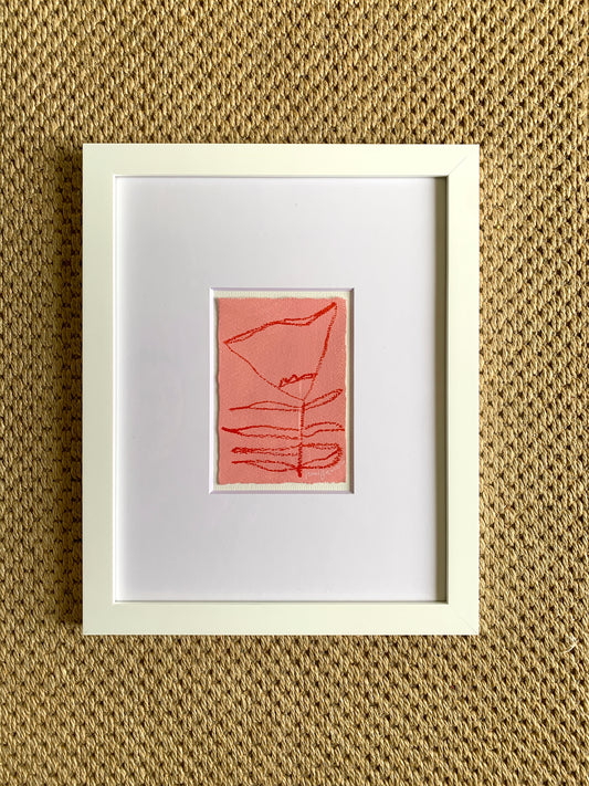 Framed Flower Study No. 2