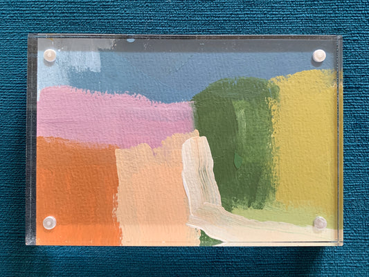 Abstract Acrylic Block No. 2